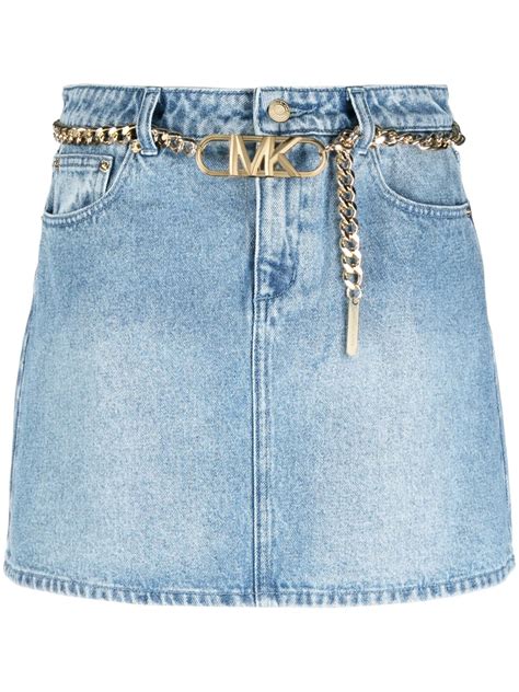 skirt michael kors|michael kors denim skirts.